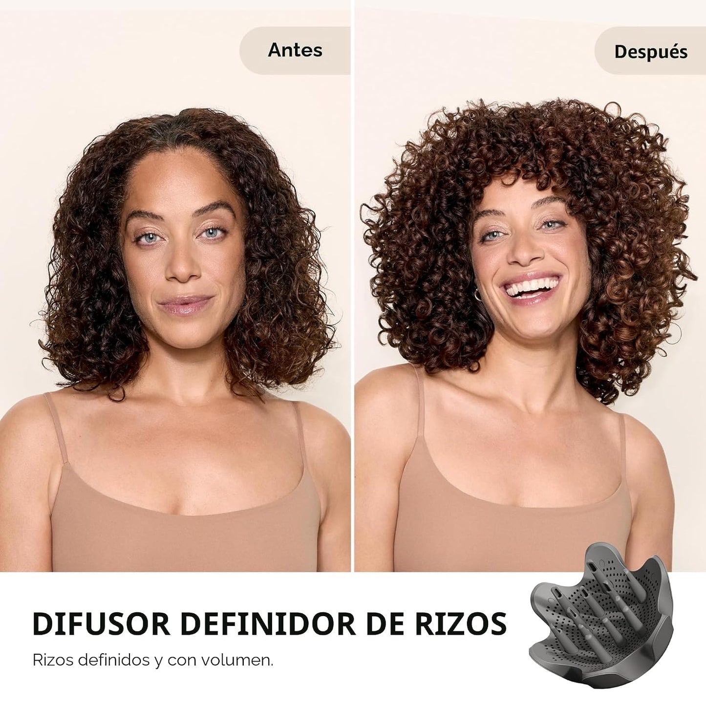 Secador de pelo Shark FlexFusion con cepillo de pelo Fusion, difuso...