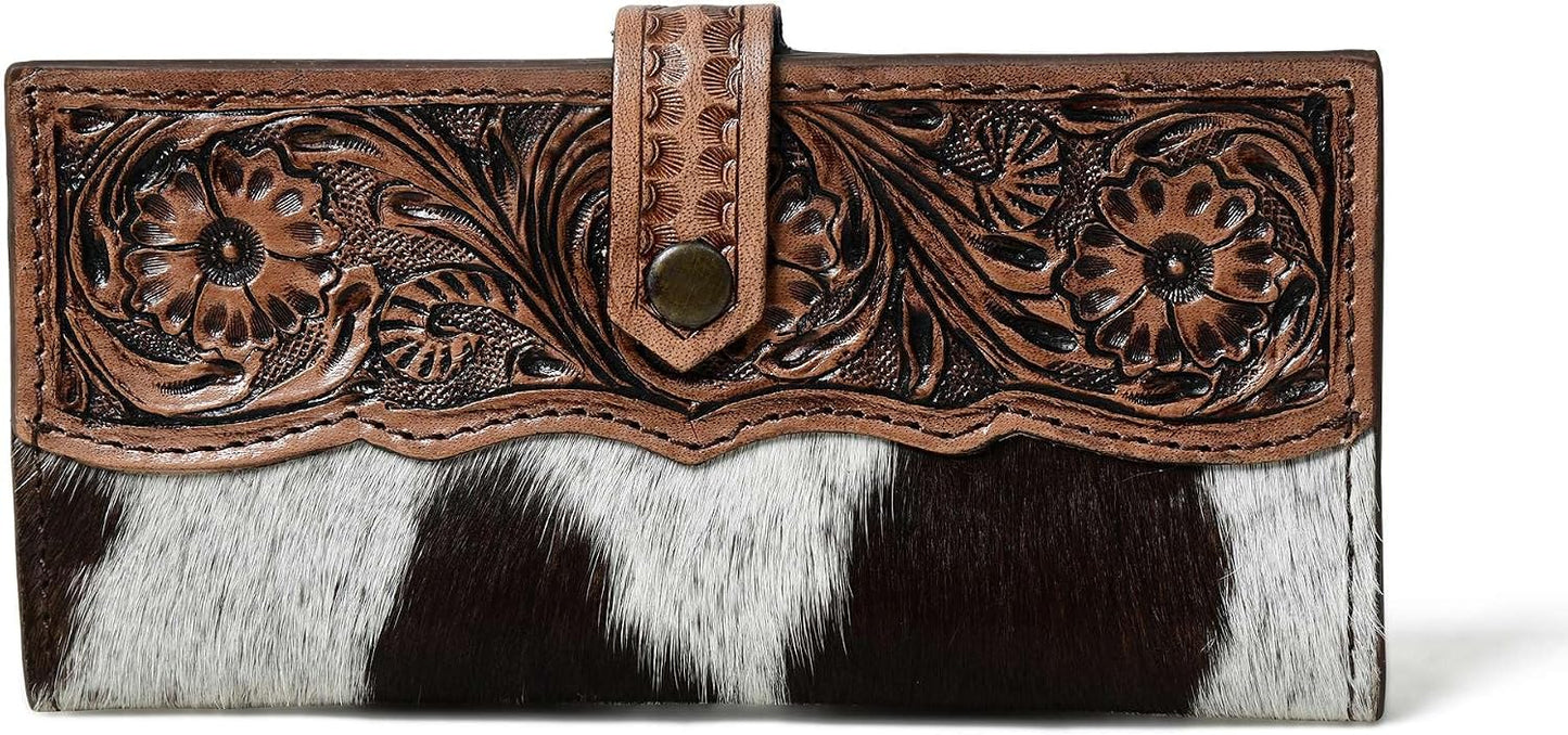Merbaa Wild West - Cartera de piel de vaca para mujer, la mejor ide...