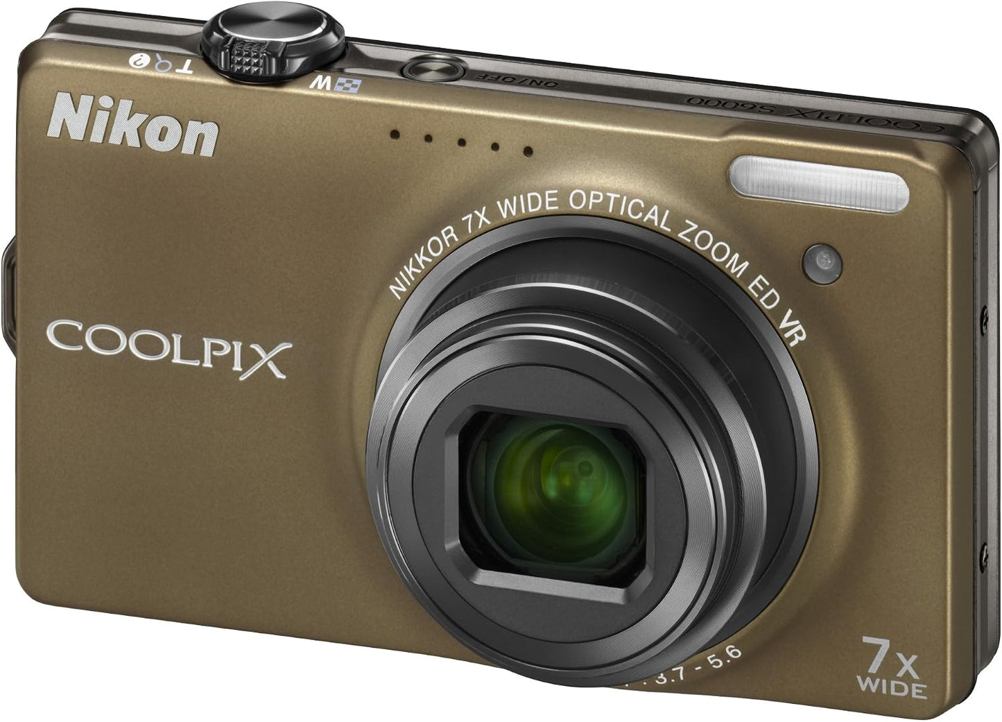 Nikon Coolpix S6000 - Cámara digital de 14 MP con zoom óptico de re...