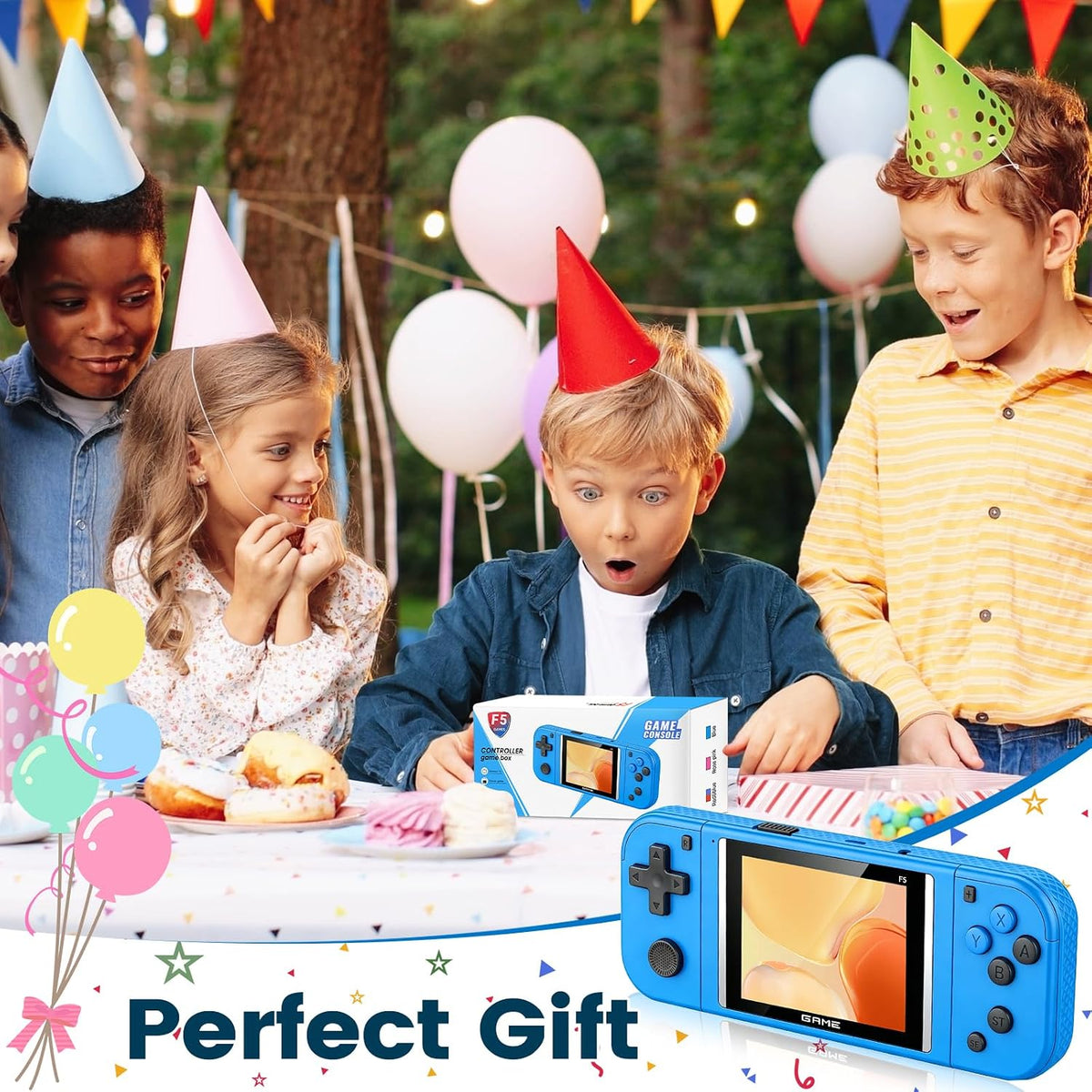 Juegos de mano para niños: 288 videojuegos retro, regalos de juguet...