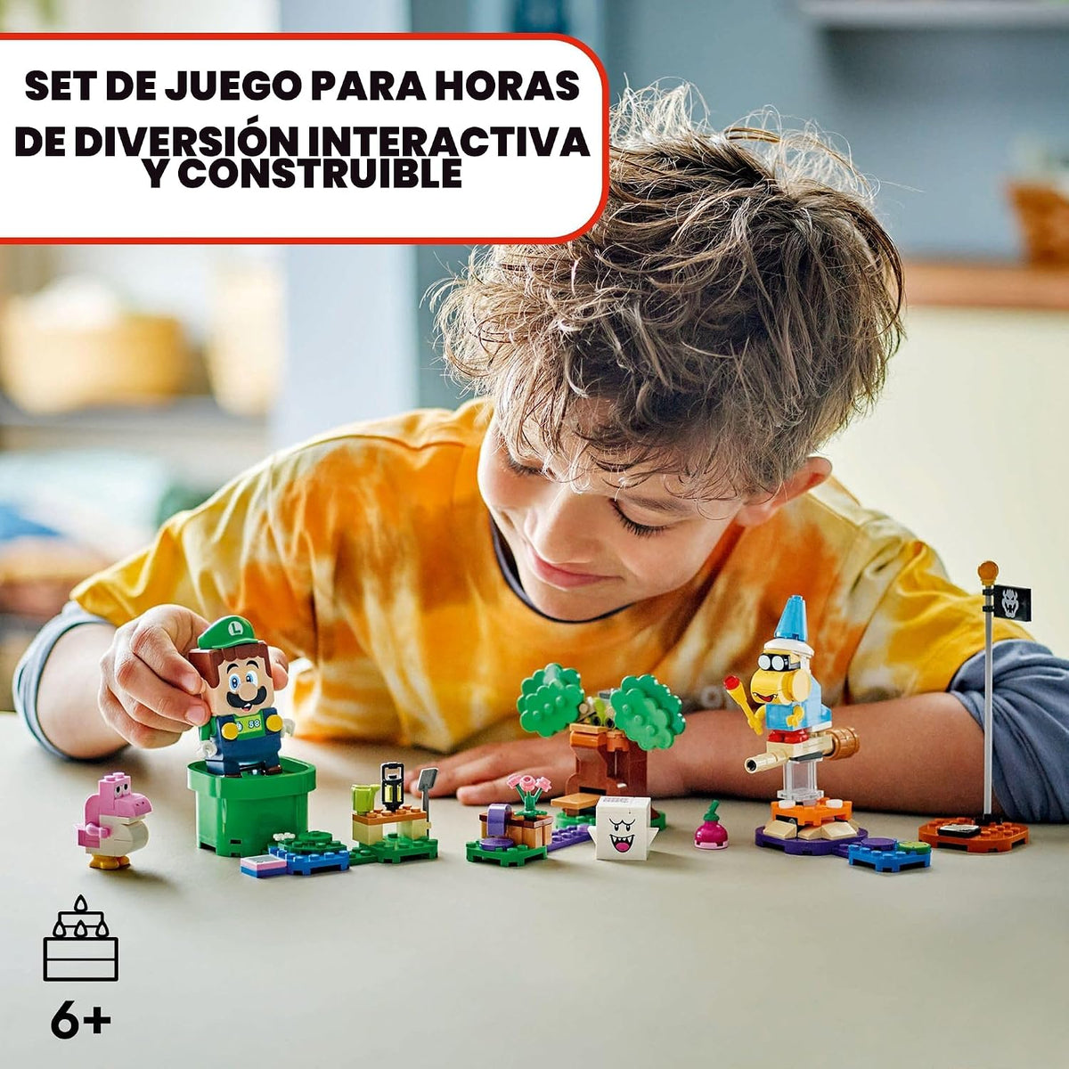 LEGO Super Mario Super Mario Adventures con juguete interactivo Lui...