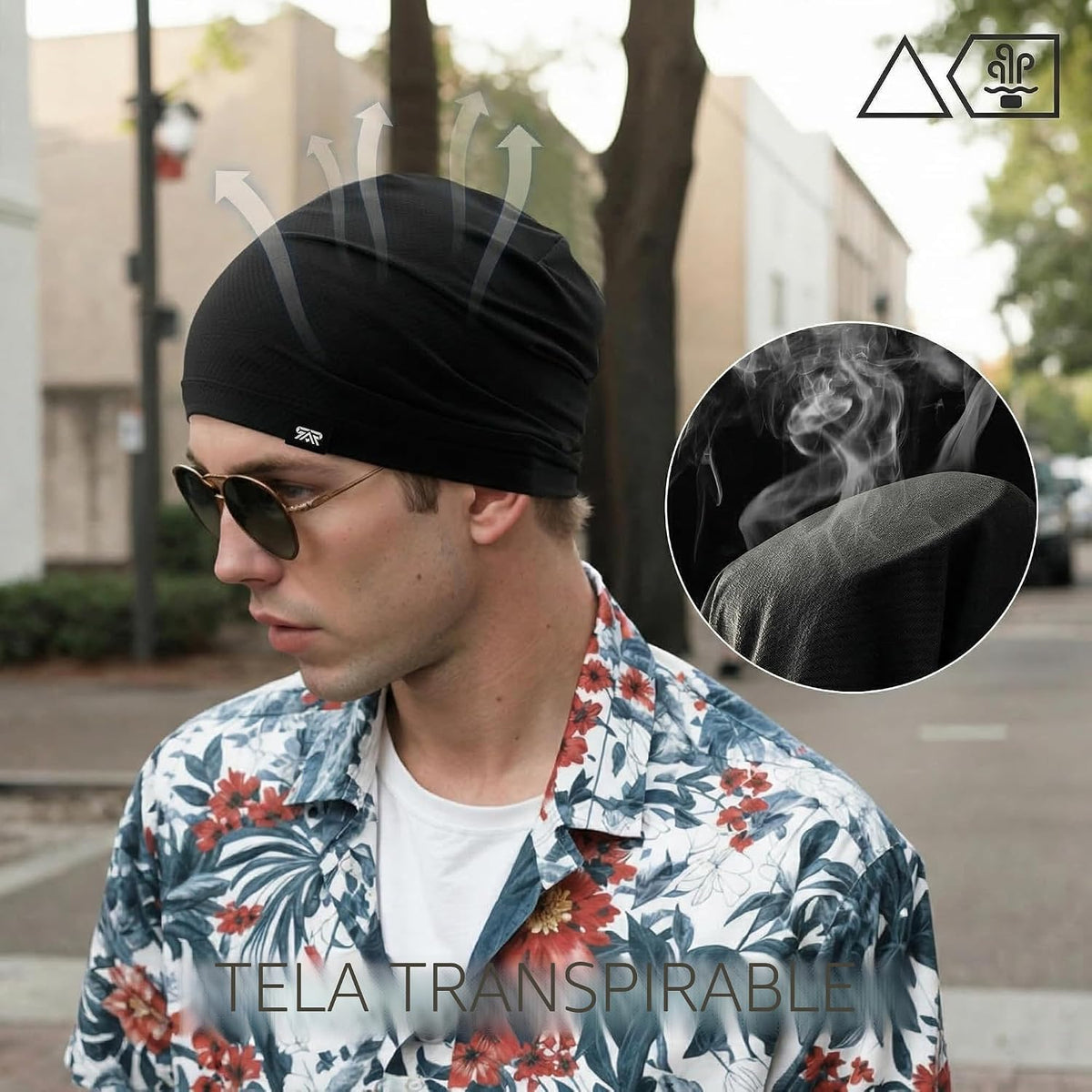 QINGLONGLIN Gorro de calavera refrescante que absorbe el sudor | Go...
