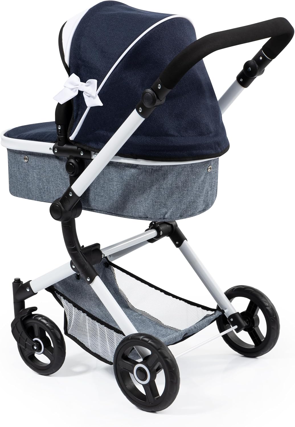 Bayer: Cochecito Neo Vario - Azul, Gris, Blanco - Incluye bolsa de...