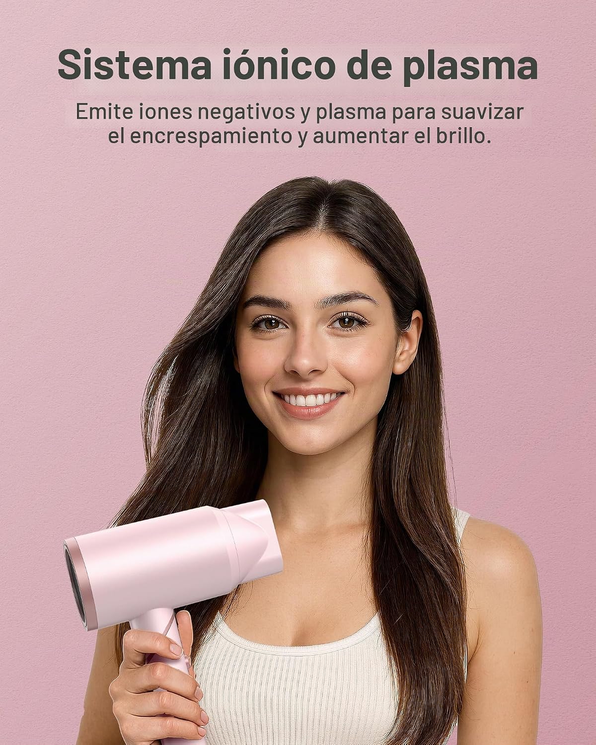 ANNLARY ANNLARY - Secador de pelo con peine, 1800 W con difusor par...