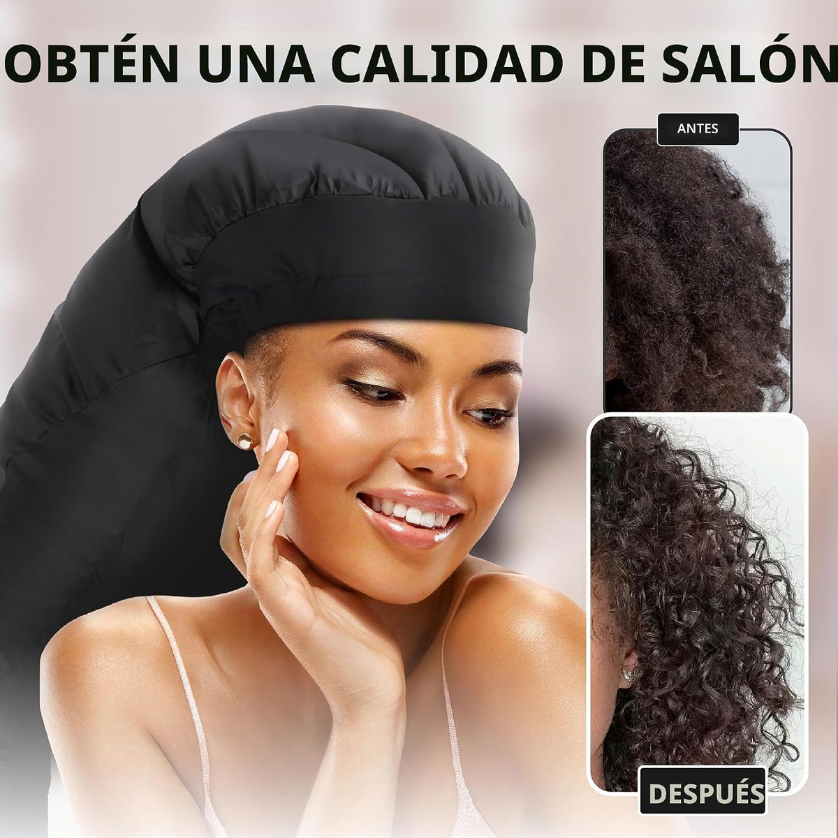 Accesorio de secador de pelo grande para mechones, rastas y cabello...