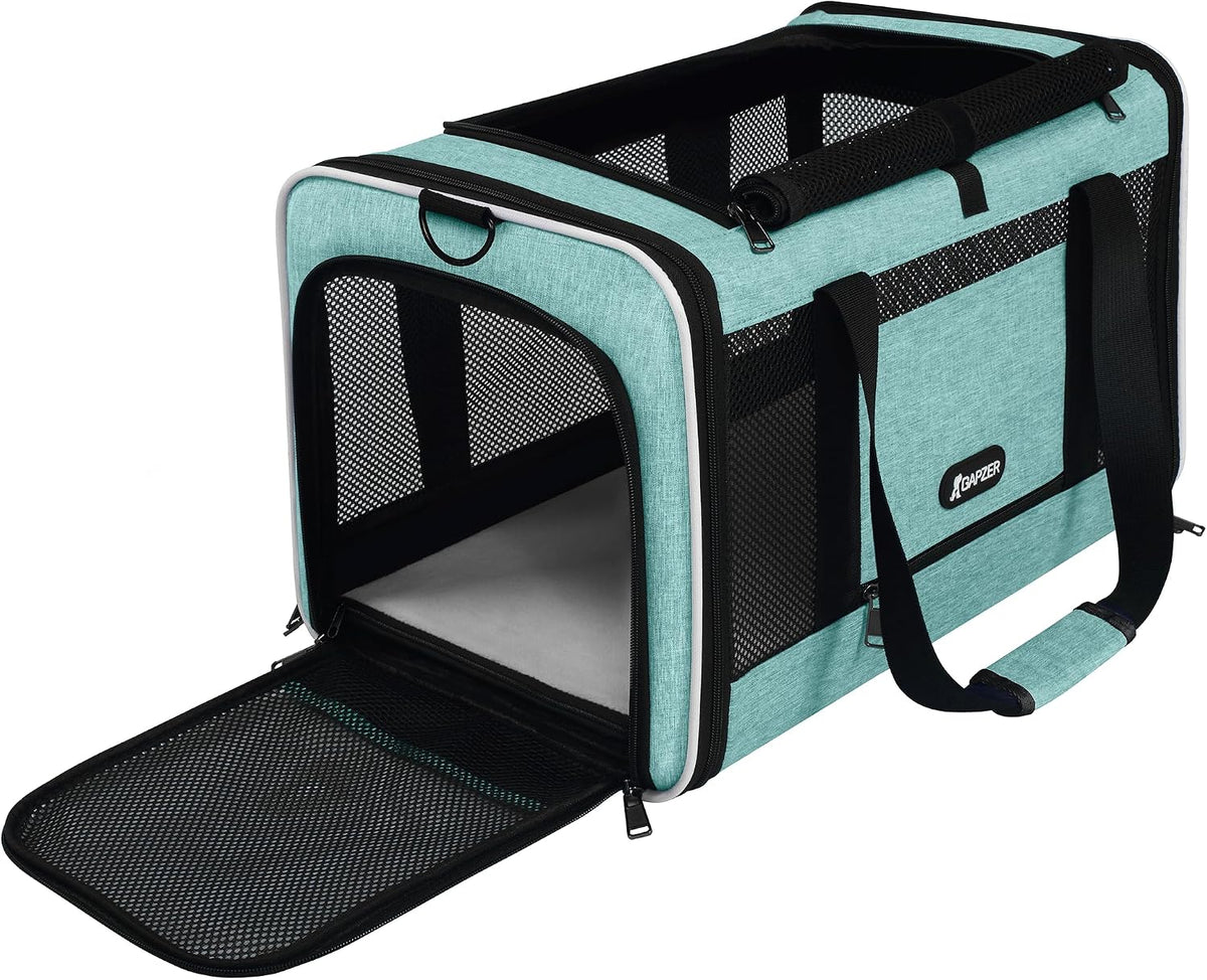 GAPZER Transportador para gatos de 18 x 11 x 11 pulgadas, jaula de...