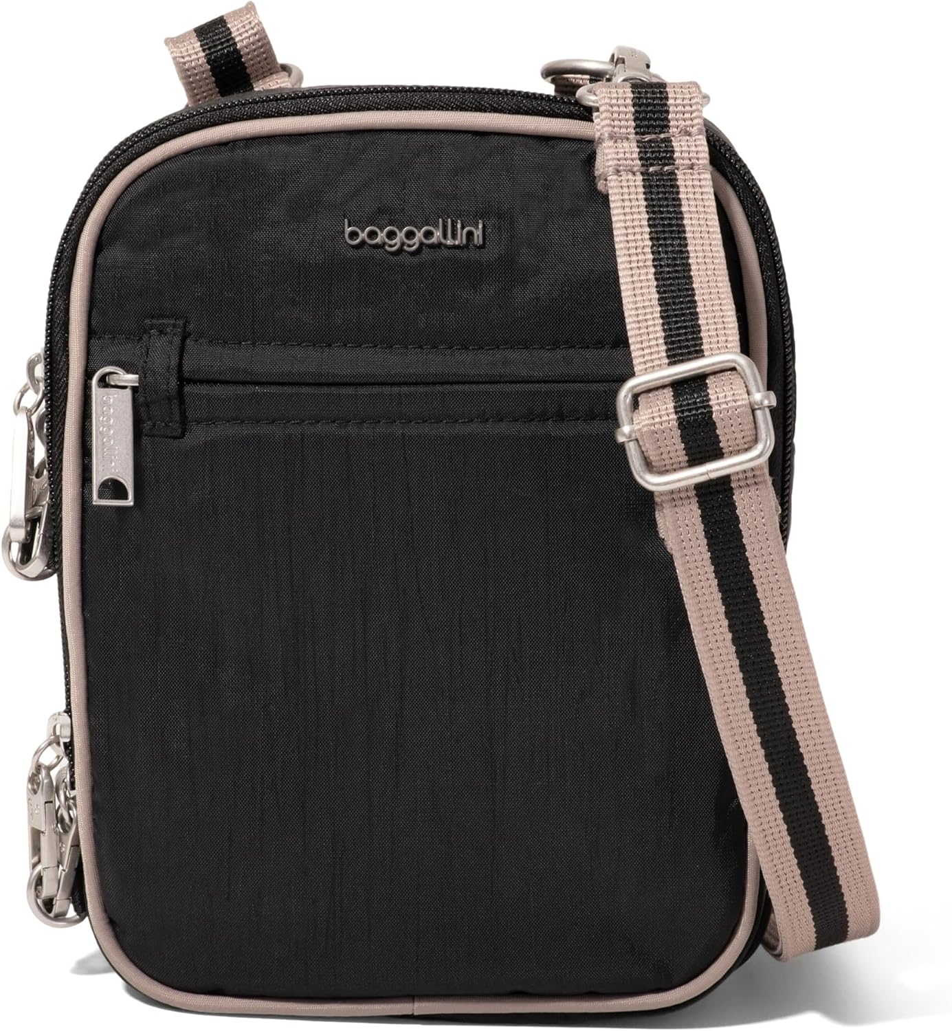 Baggallini Securtex® Mini Everything - Bolsa cruzada antirrobo de 6...