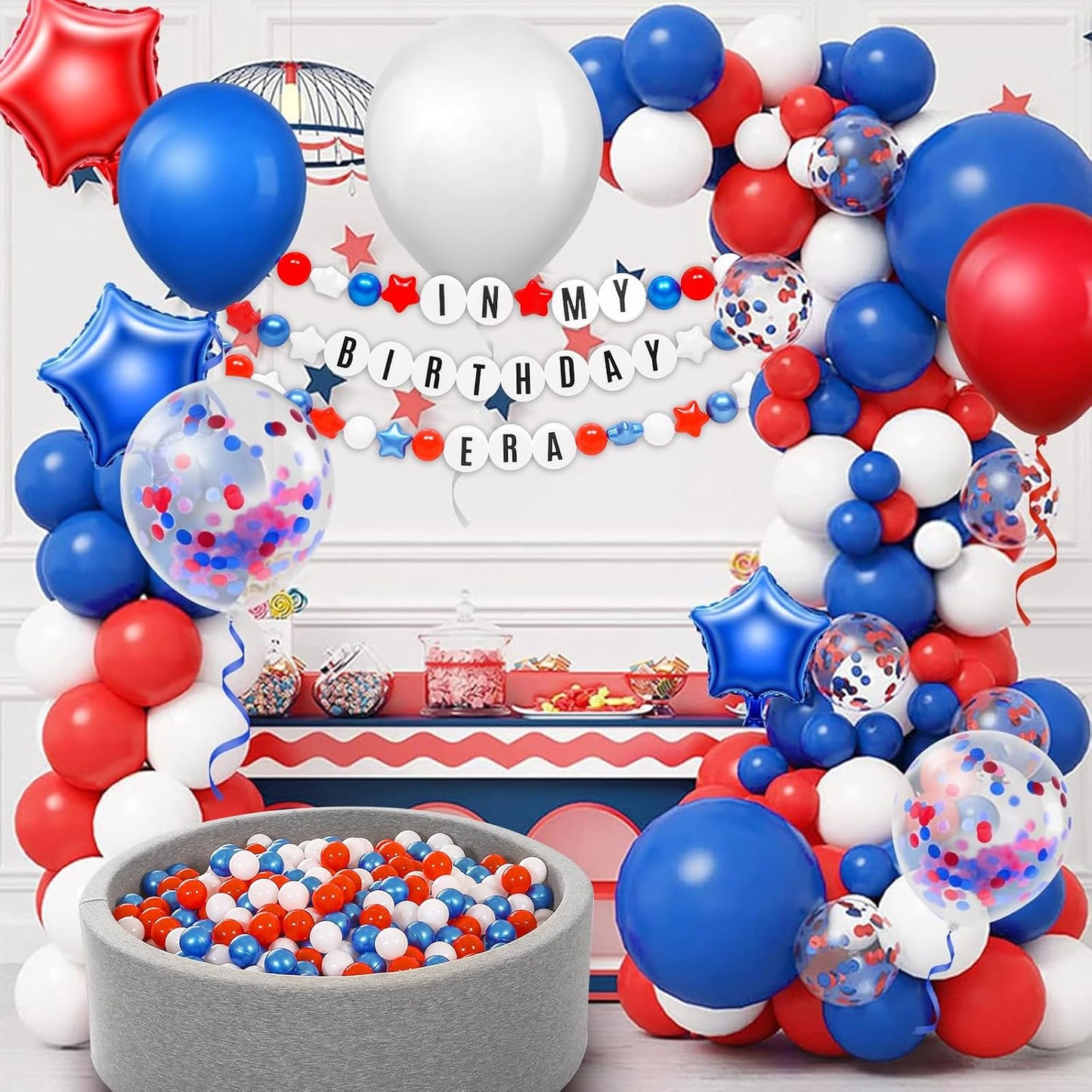 Heopeis Star Ball Pit Balls para niños pequeños – Paquete de 100 20...