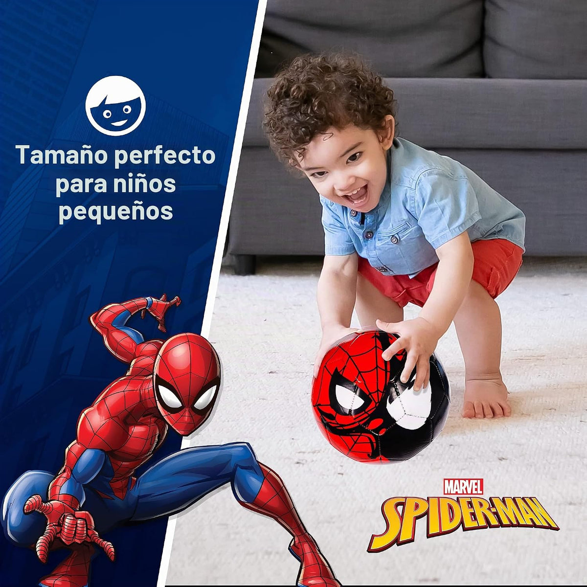Capelli Sport Pelota de fútbol Marvel Spider-Man