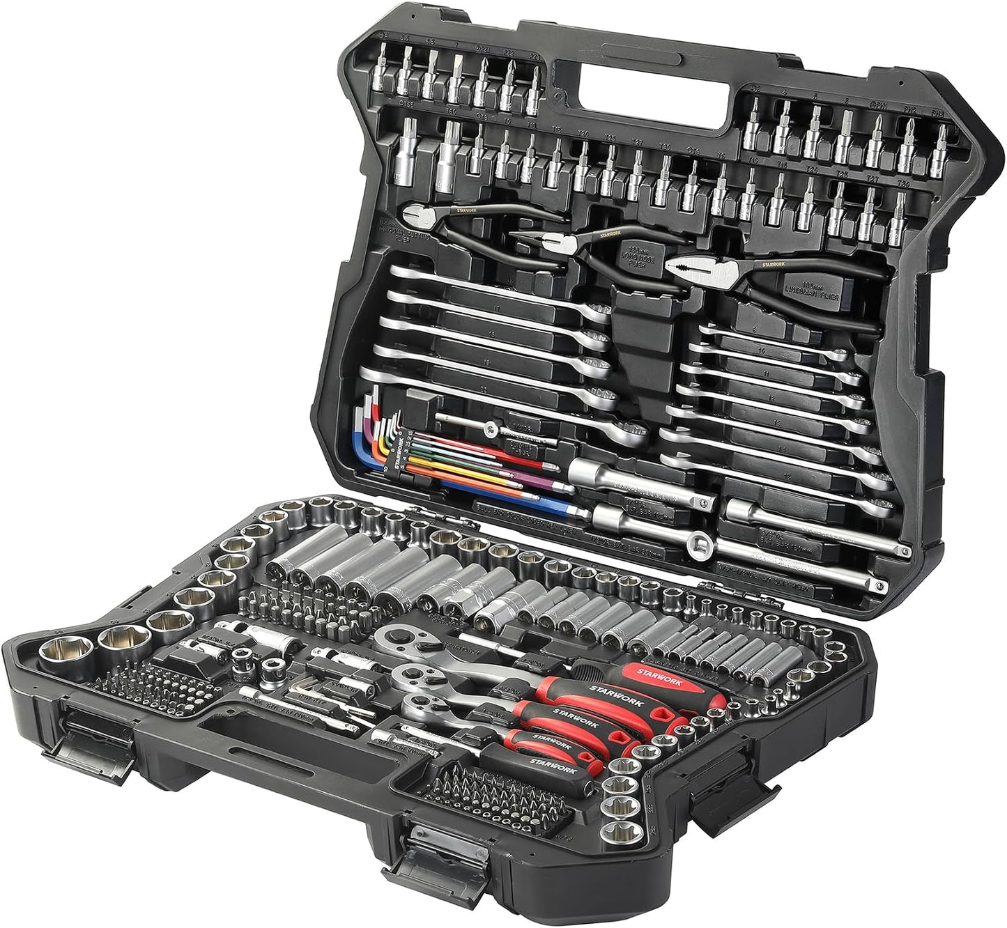 STARWORK TRUE MECHANIC™ Juego de herramientas mecánicas de 314 piez...