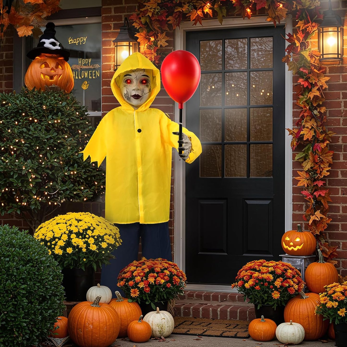 Decoraciones de Halloween al aire libre \u2013 4 pies de tamaño rea...