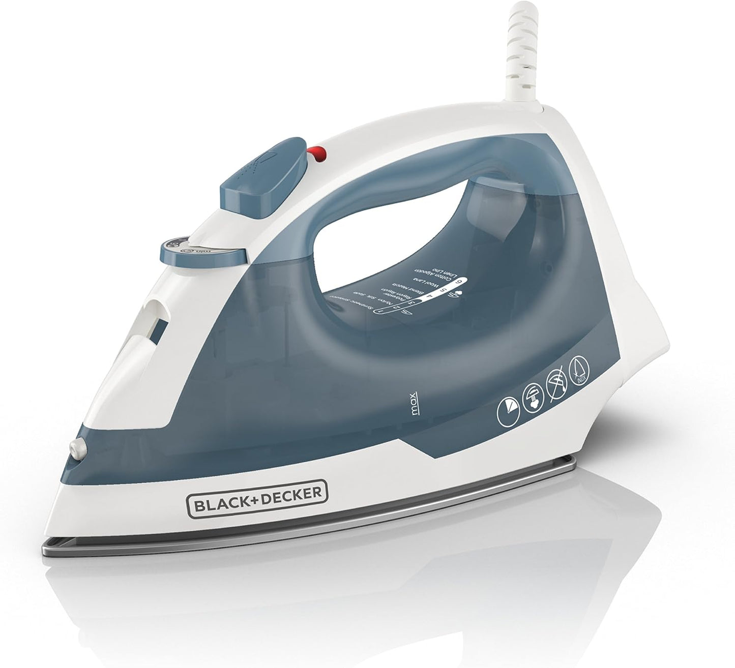 BLACK+DECKER Easy Steam IR40V Plancha Compacta y Plancha de Vapor P...