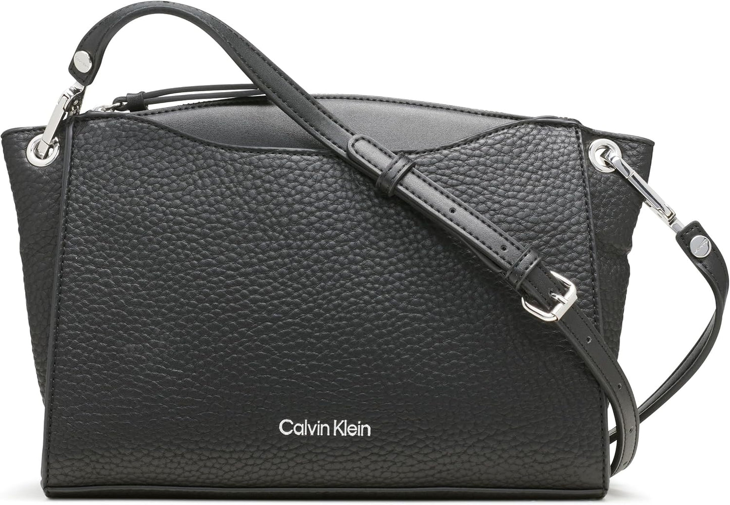 Calvin Klein Bandolera con cremallera superior Garnet para mujer