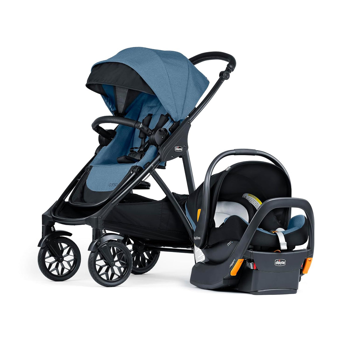 Chicco Corso LE System w\/KeyFit Max ClearTex - Asiento y base para...