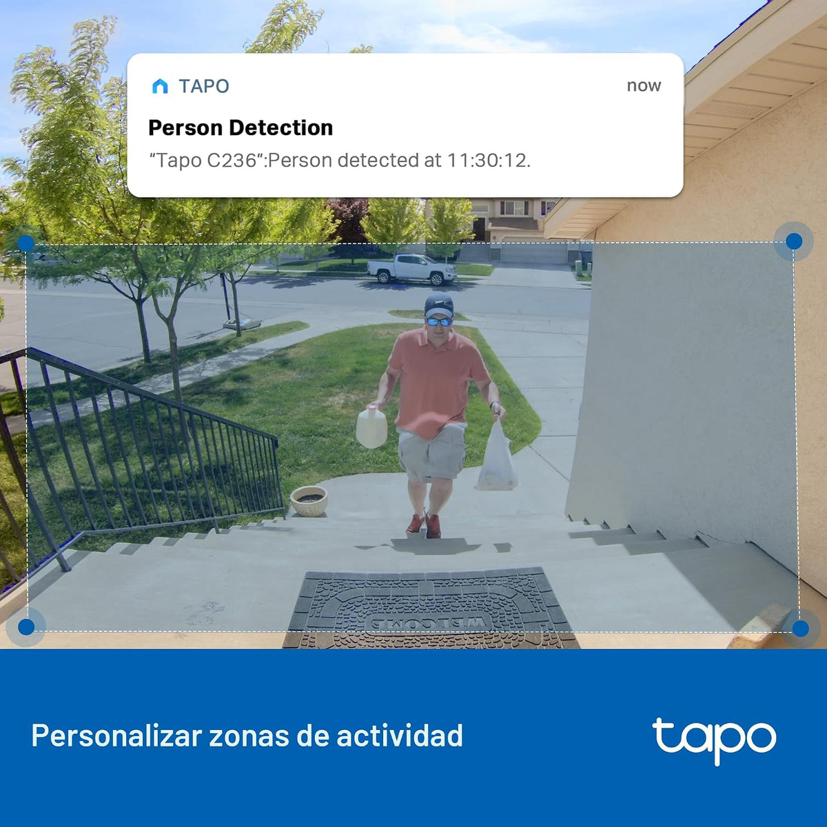 Tapo 3K 5MP Cámara de seguridad Pan\/Tilt para interiores\/exterior...