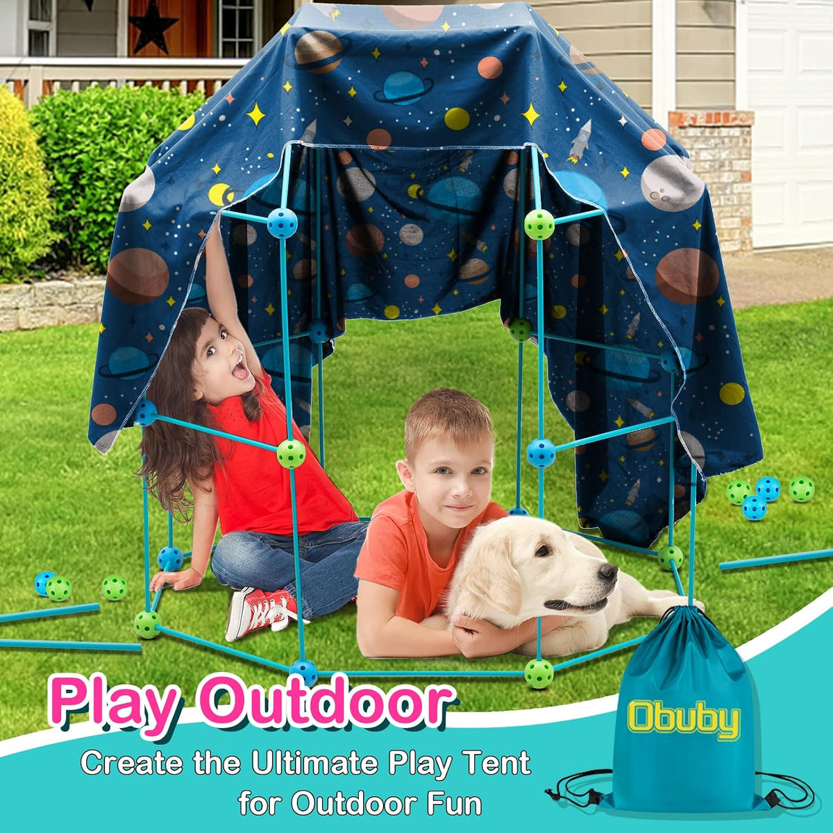 Obuby Fuerte de construcción para niños Juego de construcción 85\/1...