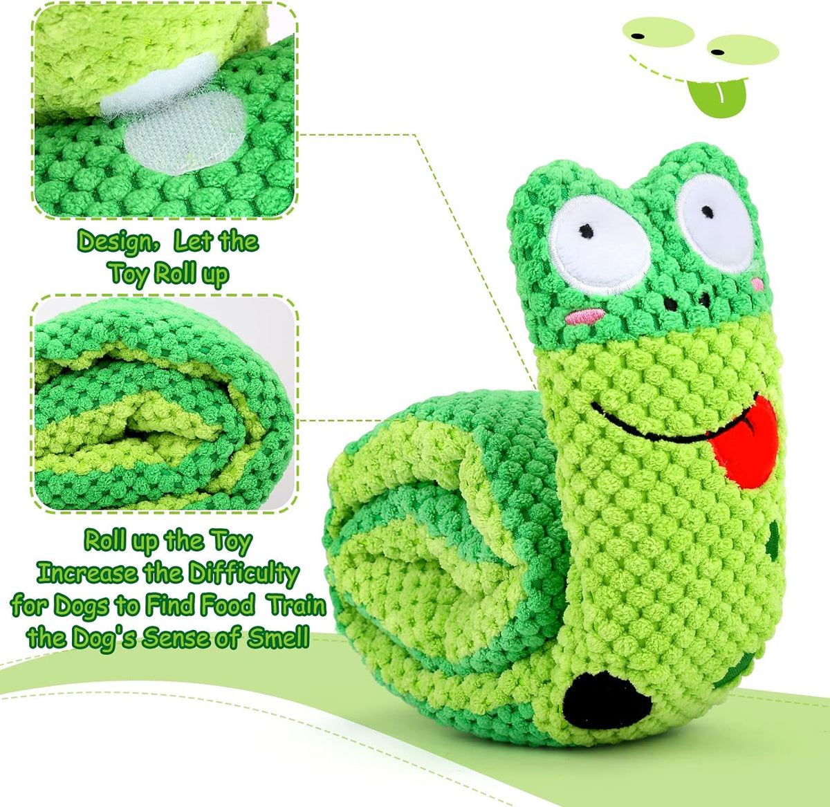 Letsmeet Juguetes para perros Squeak - Juego de liberación de estré...
