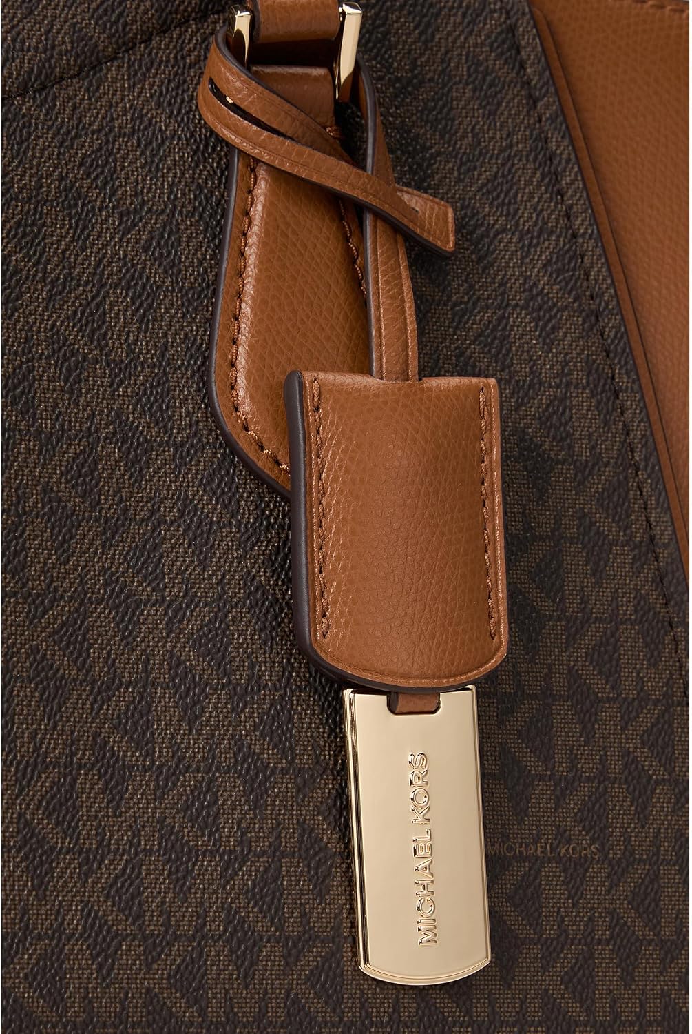 Michael Kors Taryn - Bolso grande multifuncional con cremallera sup...