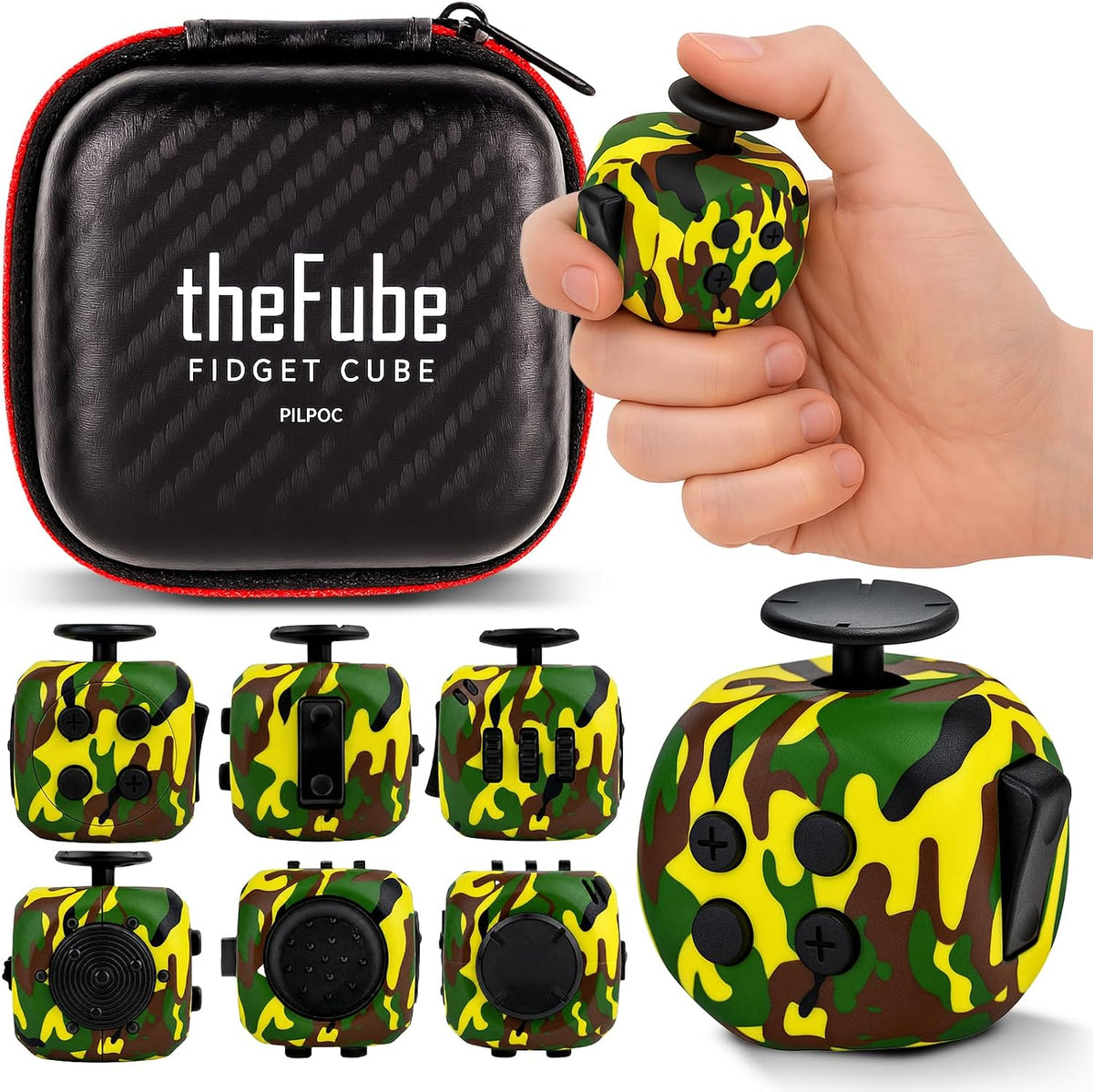 PILPOC theFube Cubo Infinity Cube para adultos y niños (sombra del...