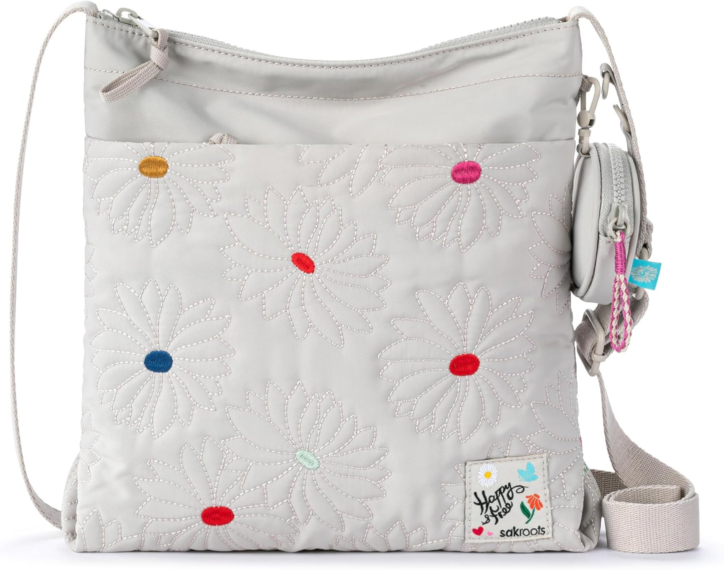 The Sak Basic Crossbody - Bolso cruzado para todos los días y viaje...