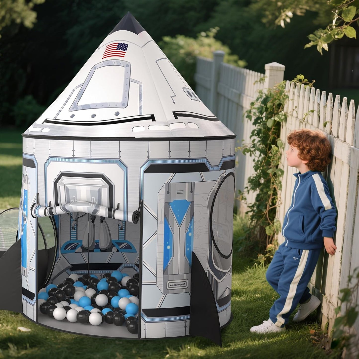 Sumbababy Tienda espacial para niños: juguete espacial para bebé- T...