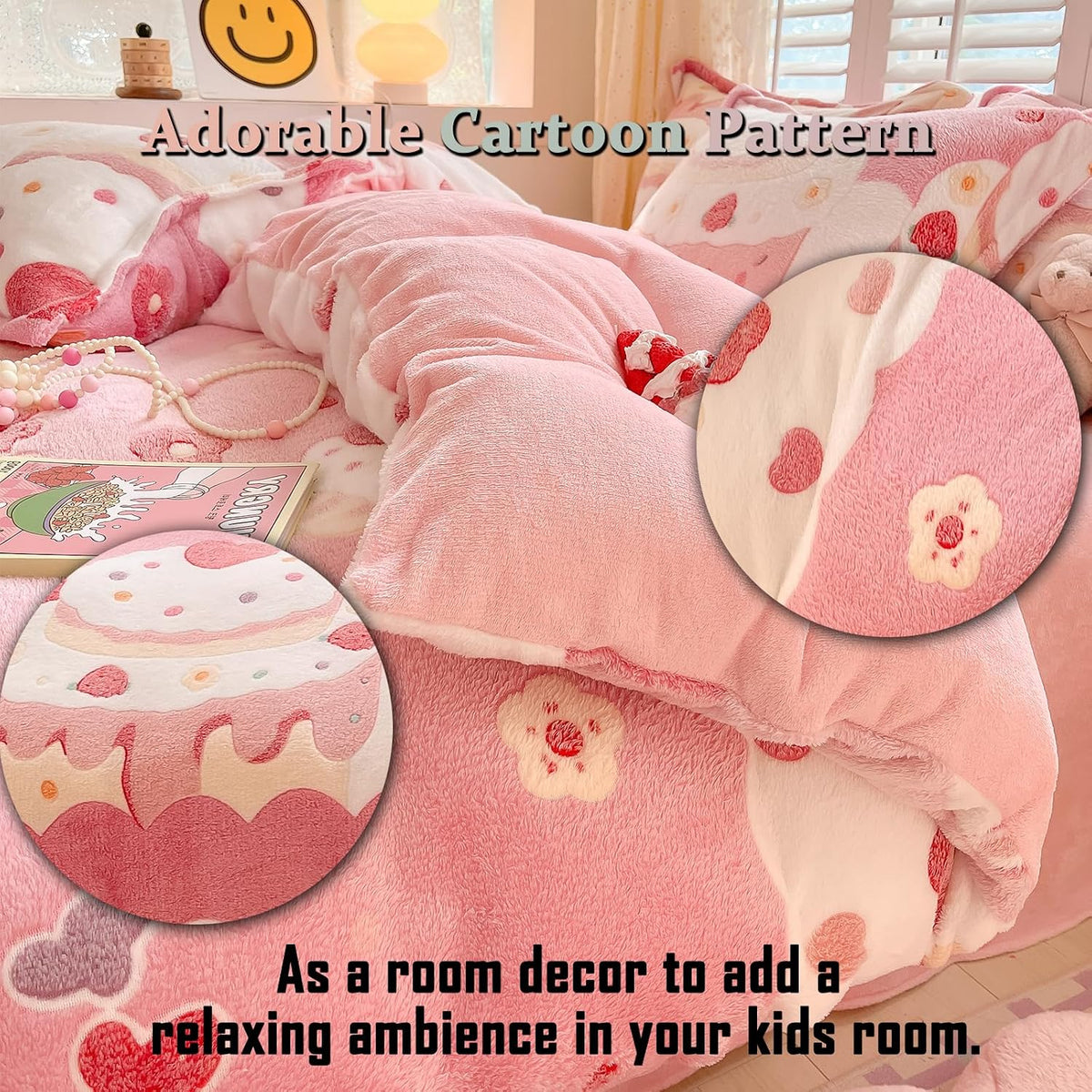 MorroMorn Juegos de Ropa de Cama Twin, Juego de Funda de Edredón Ro...