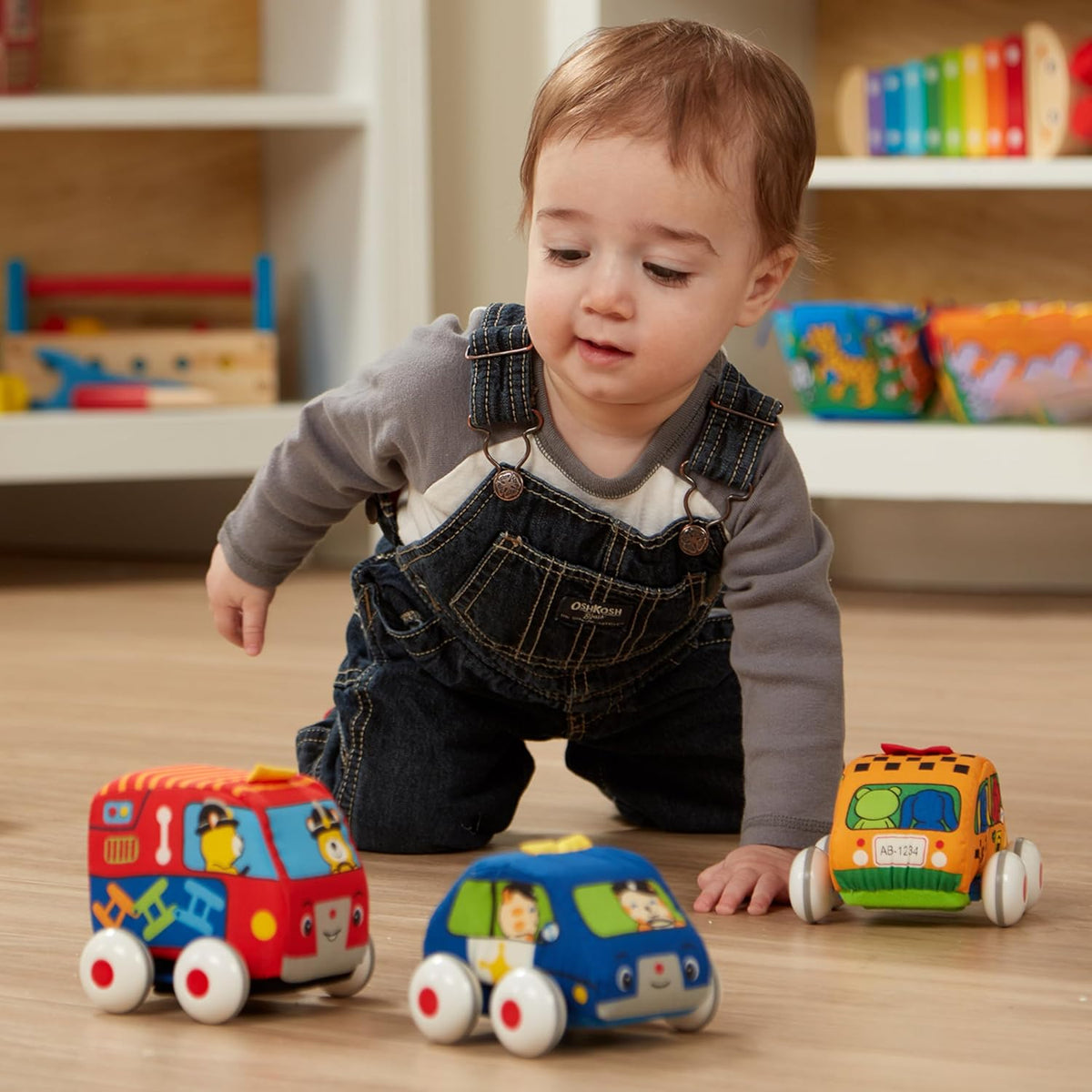 Juego de coches con cuerda hacia atrás para niños Melissa &amp; Dou...