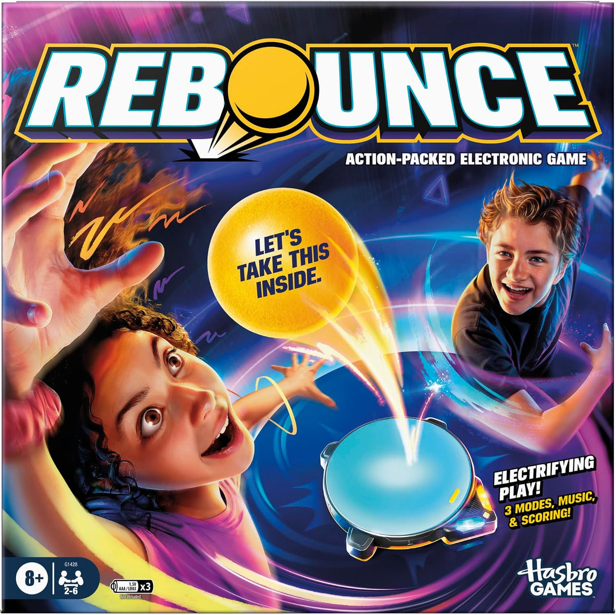 Hasbro Games Rebounce Game | Juego de acción electrónico para inter...