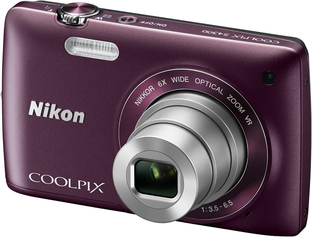 Nikon COOLPIX S4300 Cámara digital de 16 MP con zoom 6x lente de cr...