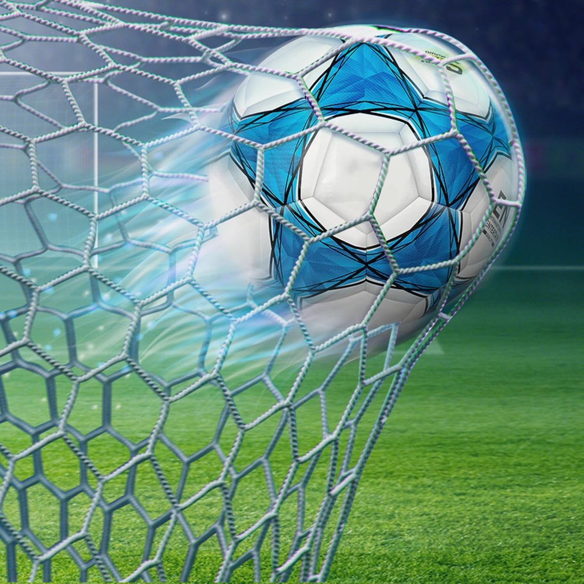 AYANICA Balón de fútbol tamaño 3,4,5 PU suave para práctica de entr...