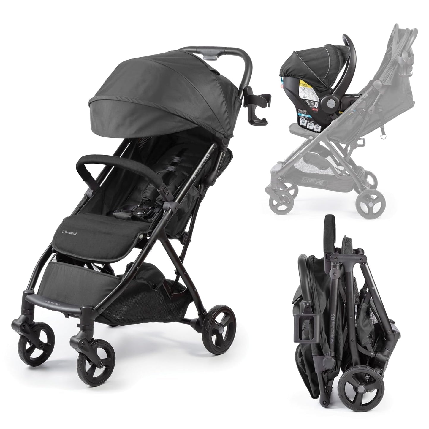 Summer Infant Ingenuity 3Dquickclose CS+ - Cochecito plegable compa...