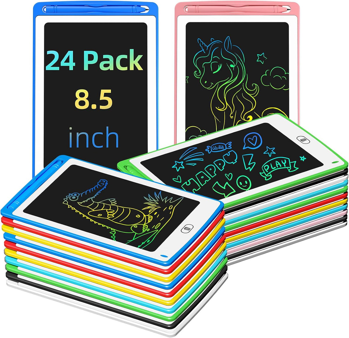 Tableta de Escritura LCD para Niños, Tableta de Dibujo y Pizarra Co...