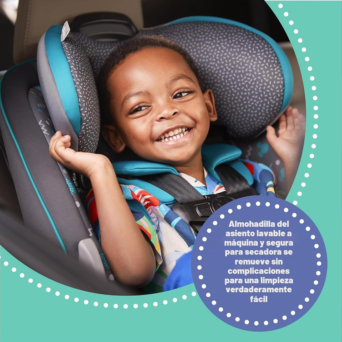 Asiento de coche convertible Disney Grow and Go, orientado hacia at...