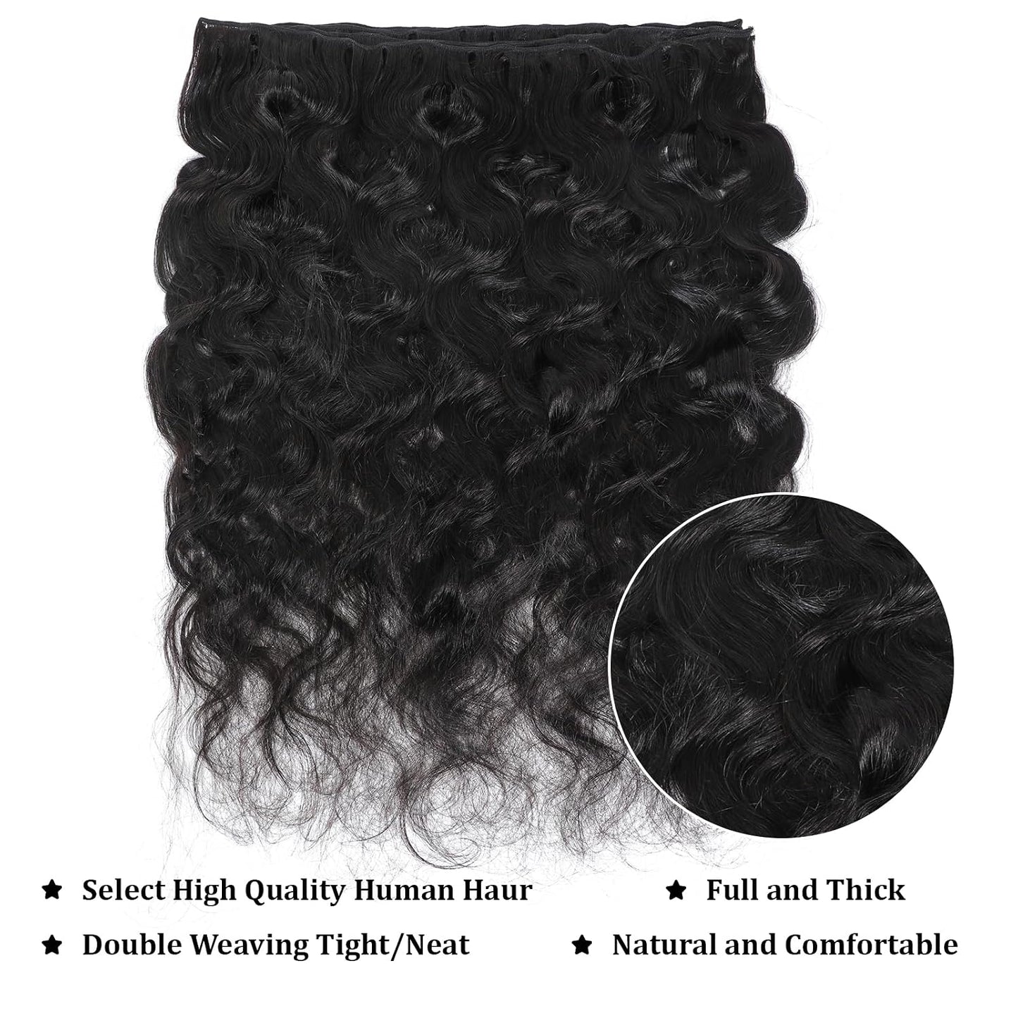 Manojos de Cabello Humano Indio Crudo 15A Ondulado Body Wave, Cabel...