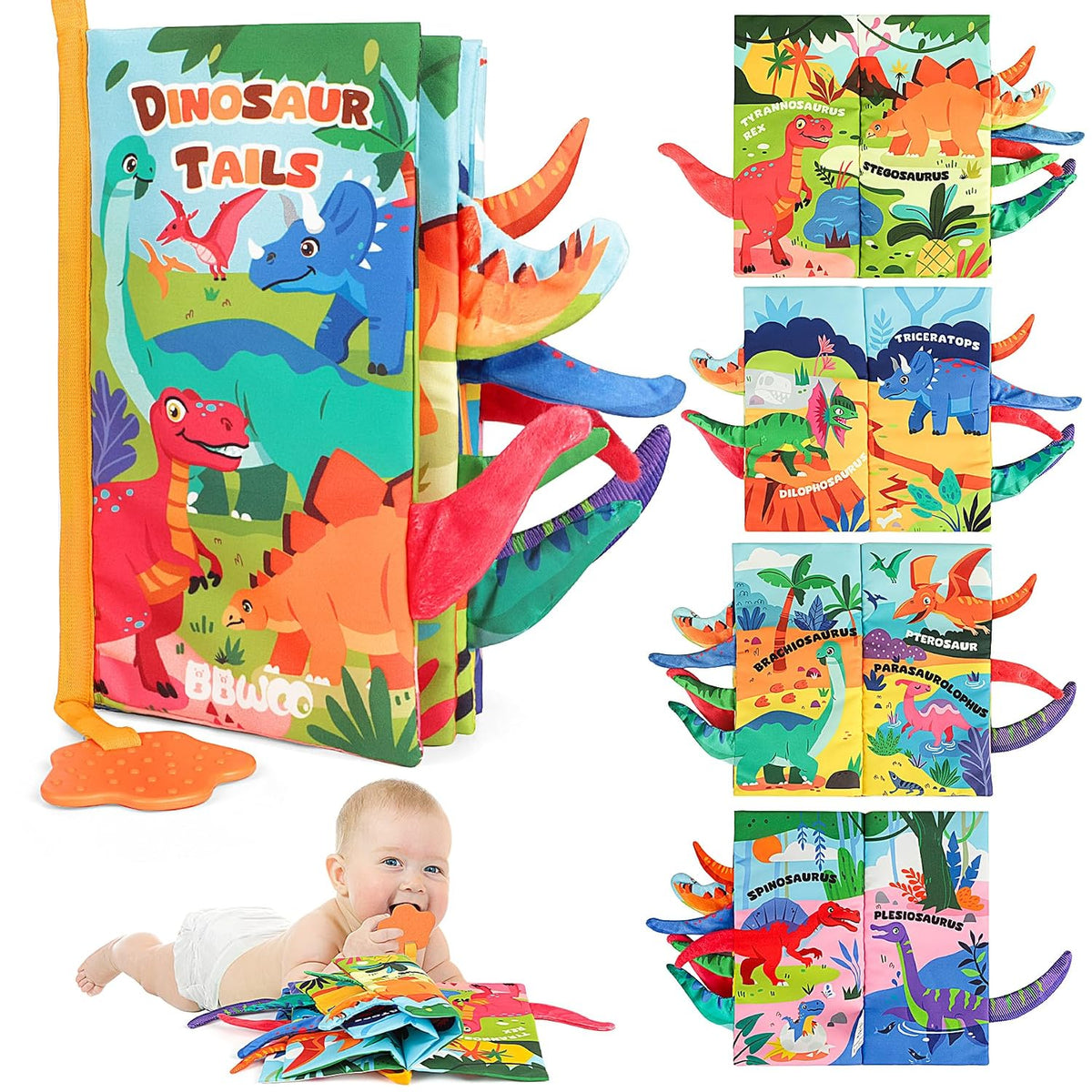 BBWOO Libro Blandito para Bebé - Juguete para Bebé - Regalo de Duch...