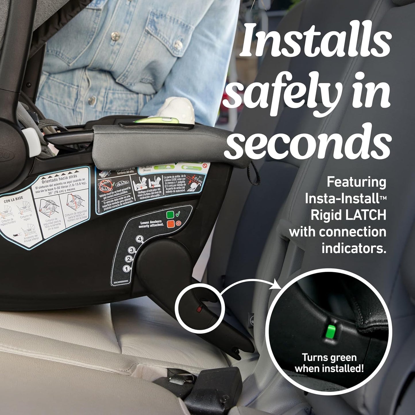 Graco® Gomax - Asiento infantil para automóvil, Ace, ligero, reclin...