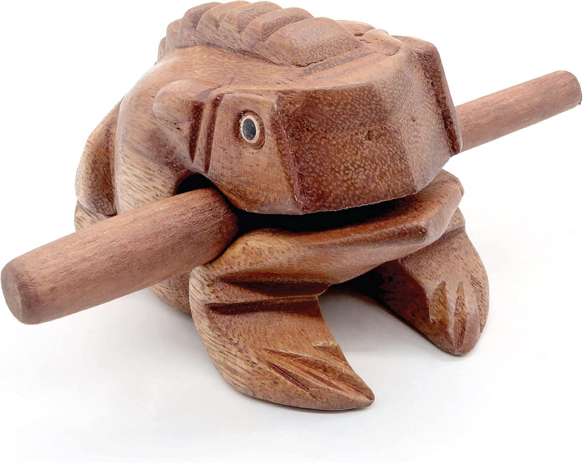 BSIRI Güiro Raspador de Rana de 4" - Pequeño Instrumento Musica...