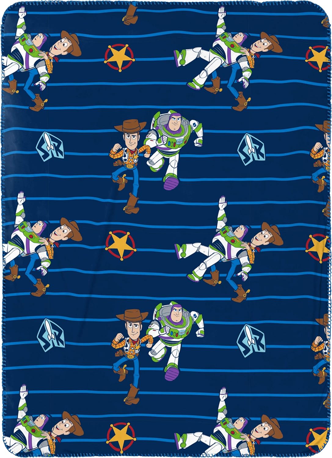 Disney Pixar Toy Story - Juego de manta y almohada de viaje para ni...