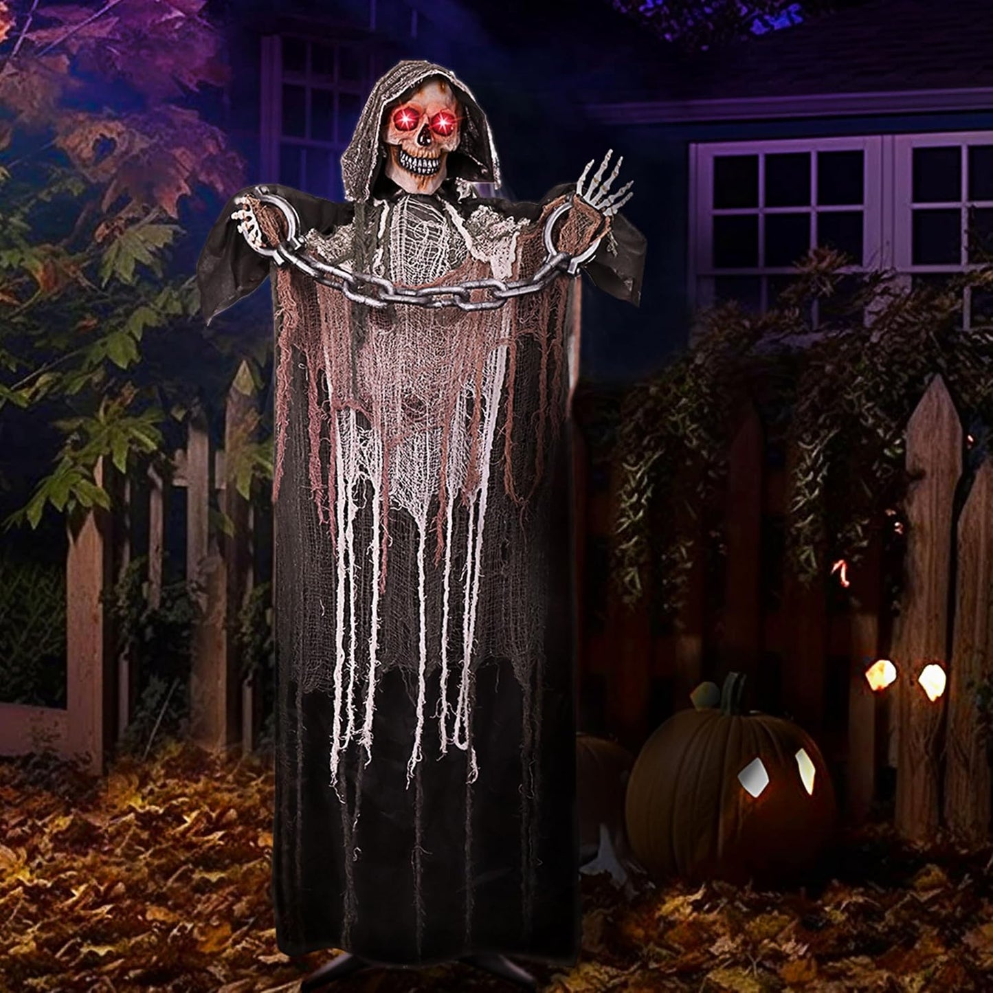 JOYIN - Decoraciones de Halloween de 67 pulgadas para exteriores, a...