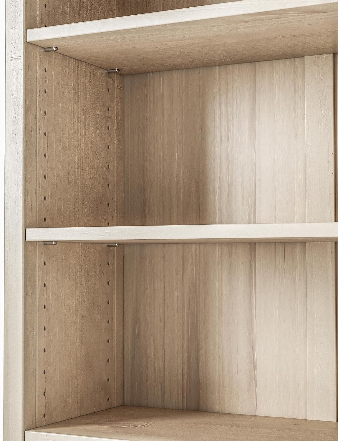 Camaflexi Estantería Estilo Shaker de 4 Estantes\/Madera Maciza\/48...