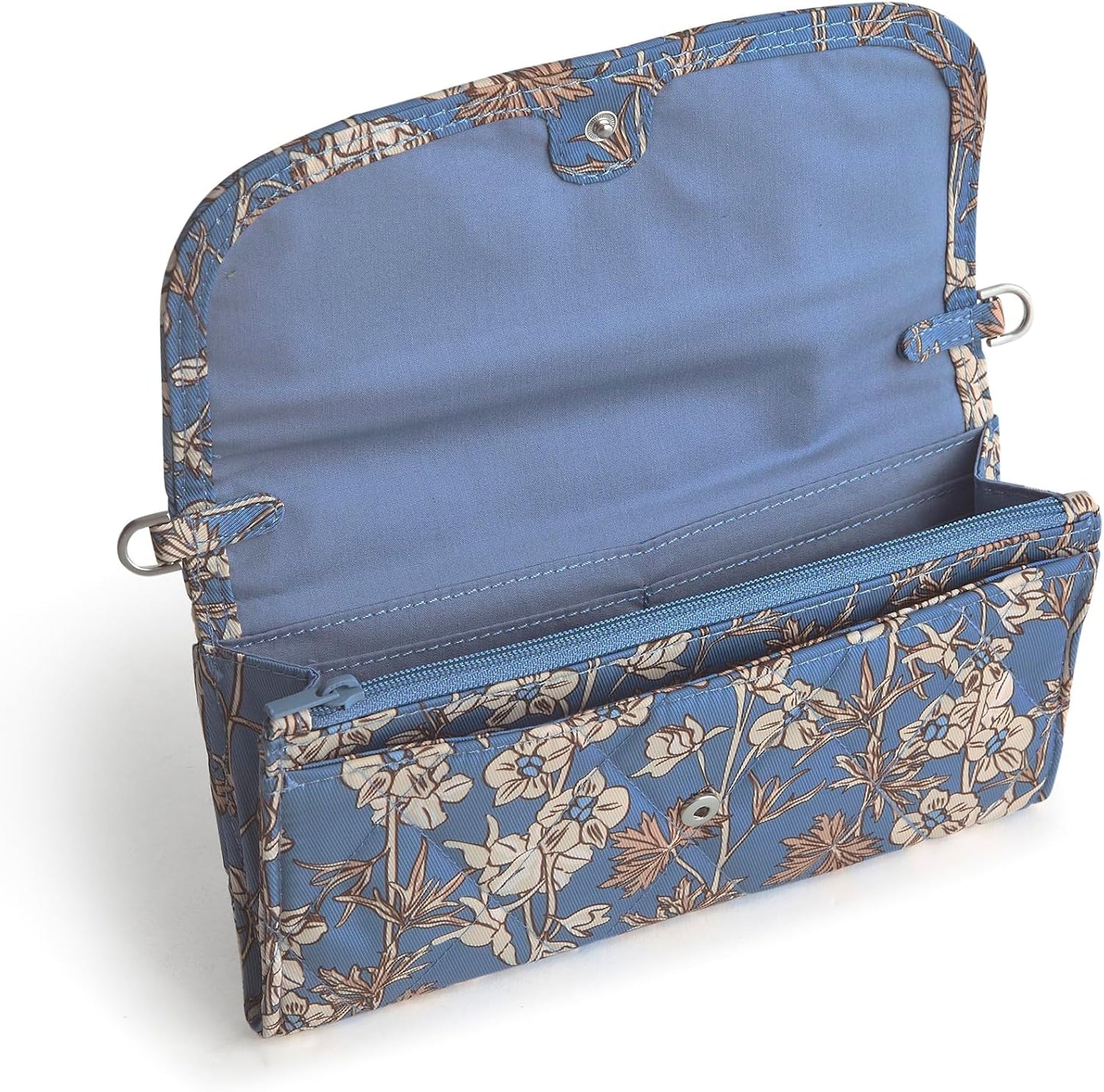 Vera Bradley Bolso bandolera Performance Twill Wildwood para mujer