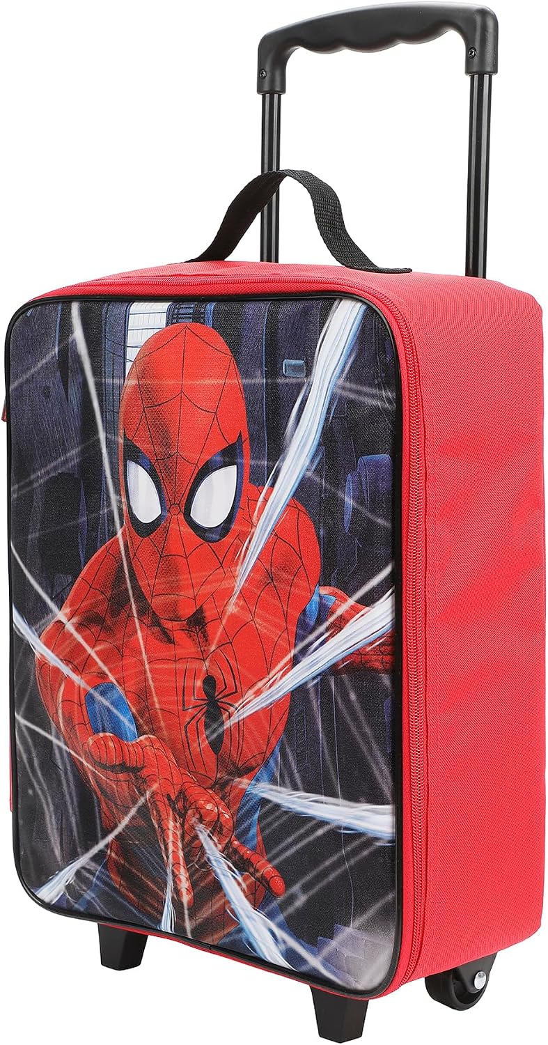 Bioworld Spider-Man Web - Equipaje de 14" para jóvenes