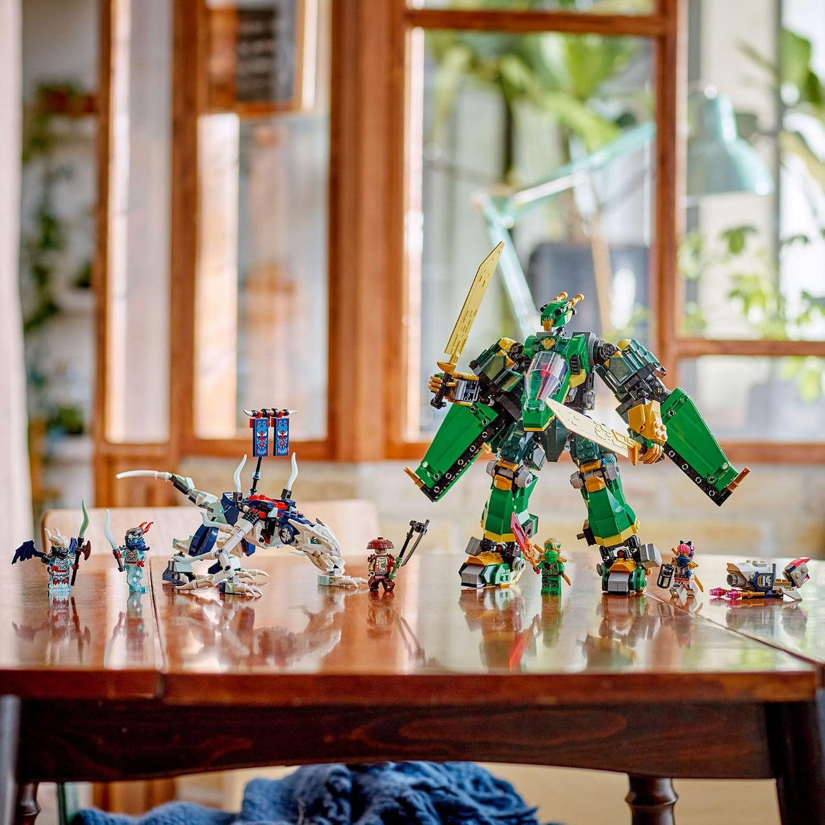 LEGO NINJAGO Lloyd's Jet Mech Juguete de Construcción - Kit de...