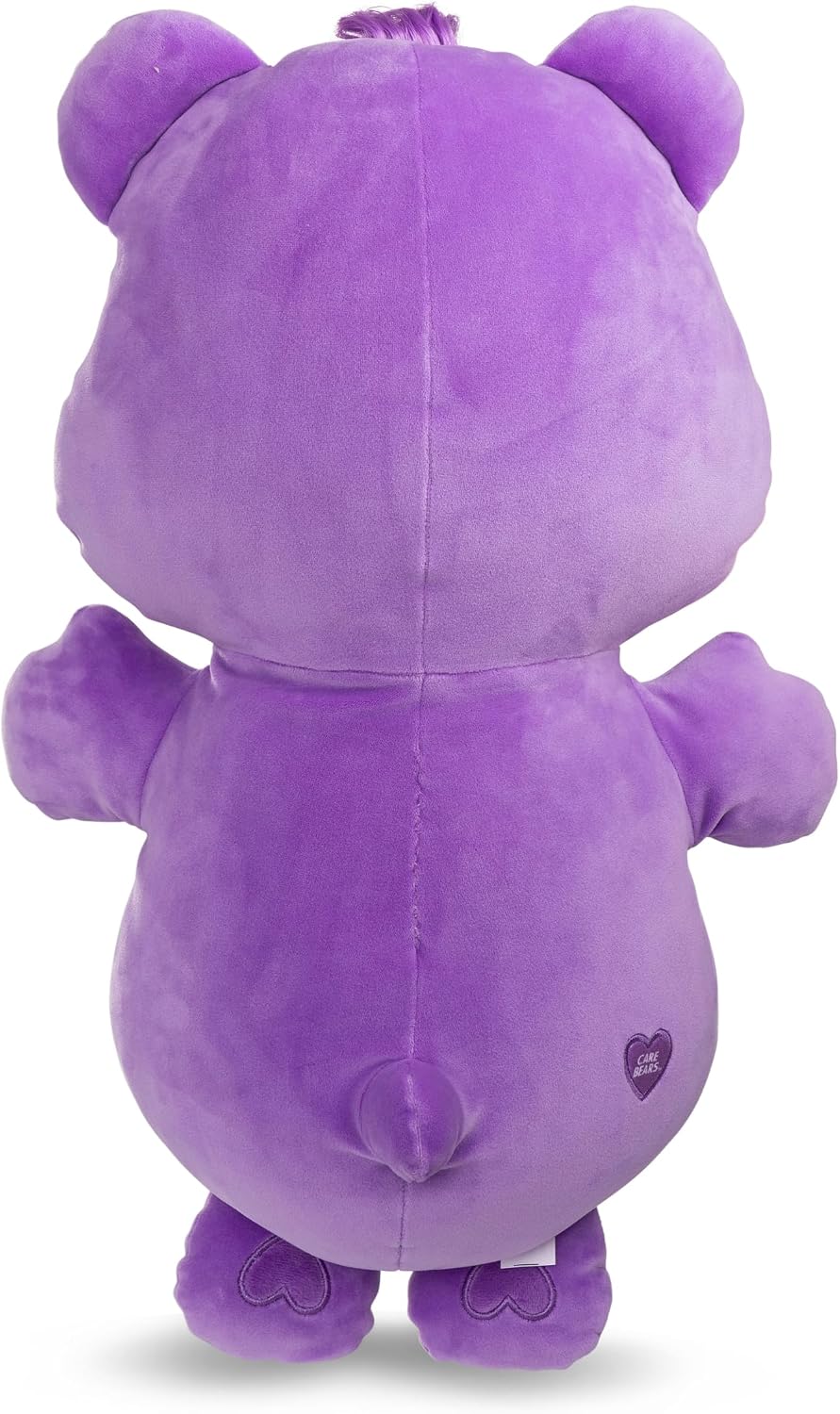Care Bears Share Bear Peluche de 22 pulgadas, peluche morado exclus...