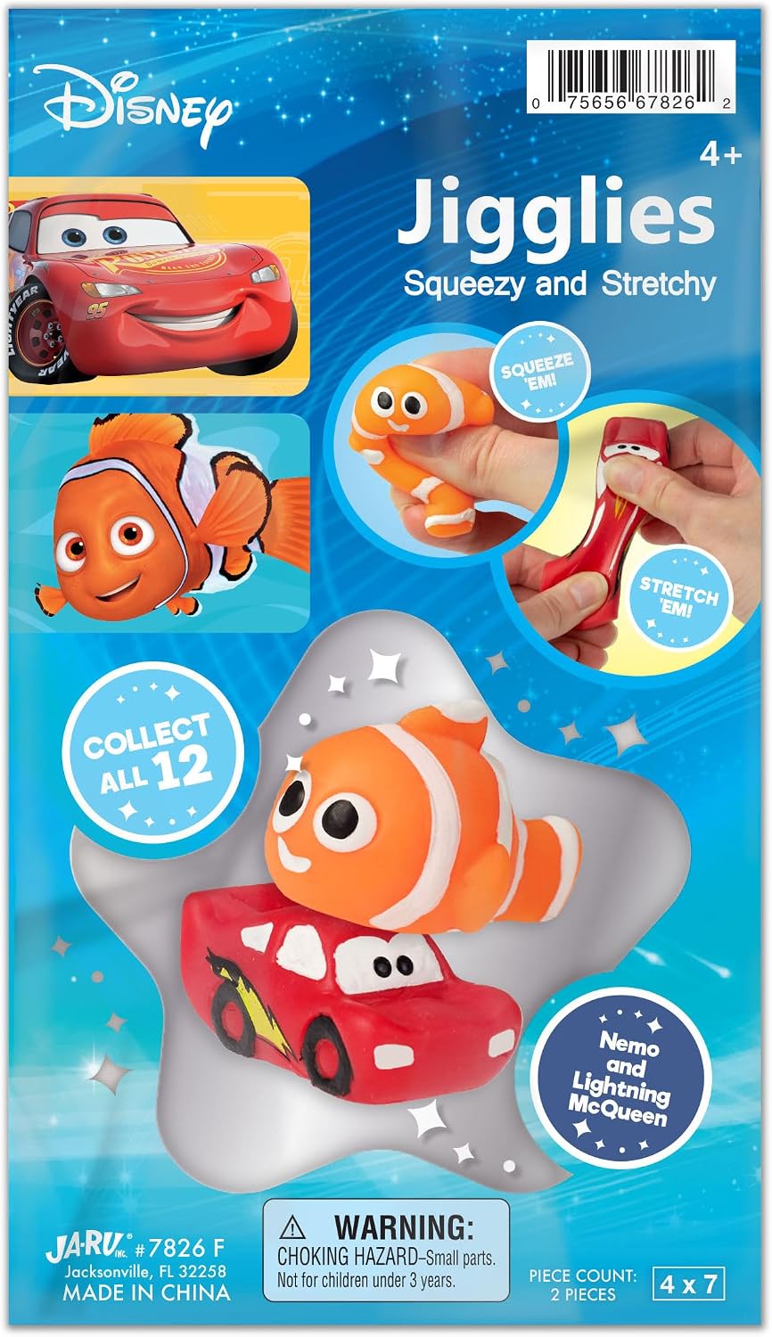 JA-RU Mochi Squishys Toys Mini Squishies Disney Squishies (Paquete...