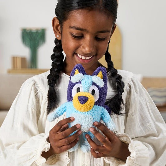Bluey Peluche de peluche y bailarina gris, paquete de 2, tela suave...