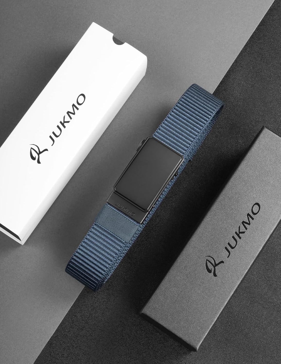 JUKMO - Cinto de nailon con trinquete de 1.5" para hombre, cint...