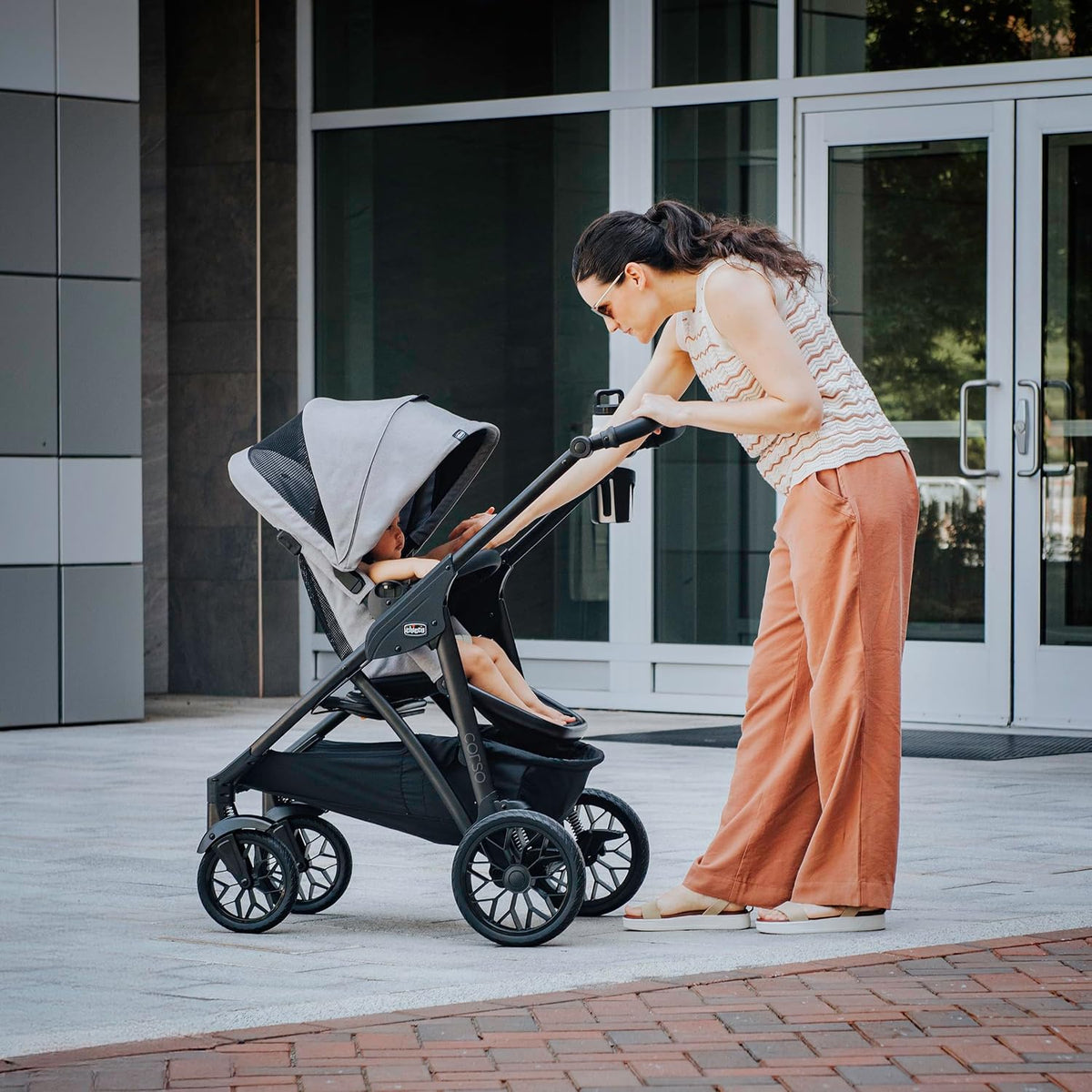 Chicco Corso LE ClearTex - Sistema modular de viaje con asiento de...