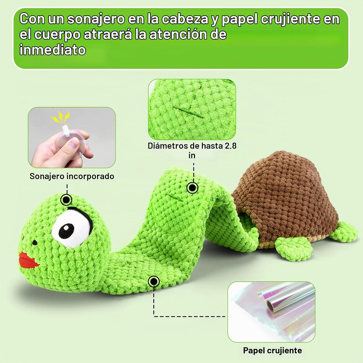 Letsmeet Juguetes Chirriantes para Perros Juguetes de Enriquecimien...