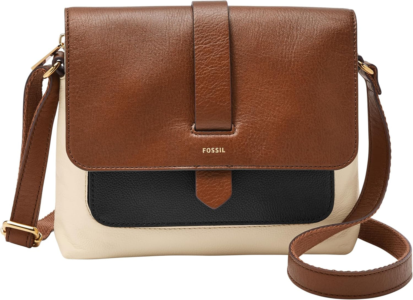 Fossil Kinley - Bolso bandolera grande para mujer